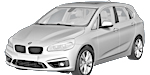 BMW F45 P1A0C Fault Code